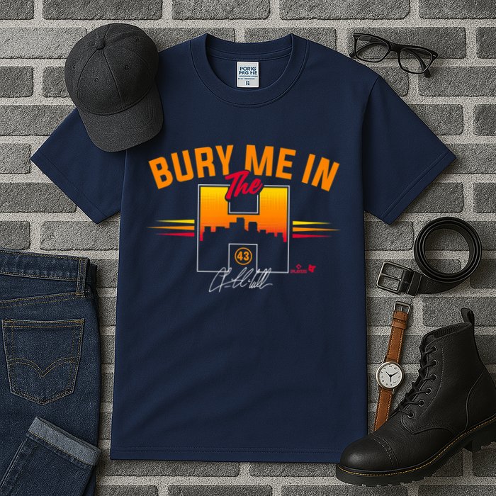 Lance McCullers Jr Bury Me In The Houston Baseball Tall T-Shirt