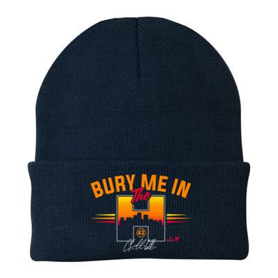 Lance McCullers Jr Bury Me In The Houston Baseball Knit Cap Winter Beanie