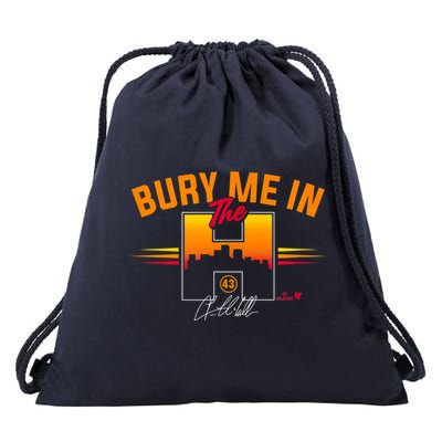 Lance McCullers Jr Bury Me In The Houston Baseball Drawstring Bag
