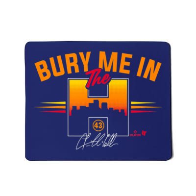 Lance McCullers Jr Bury Me In The Houston Baseball Mousepad