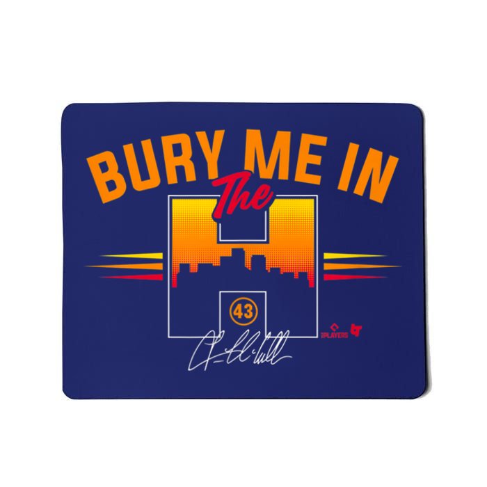 Lance McCullers Jr Bury Me In The Houston Baseball Mousepad