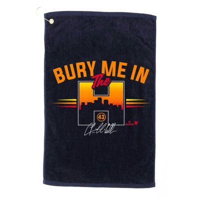 Lance McCullers Jr Bury Me In The Houston Baseball Golf Towel