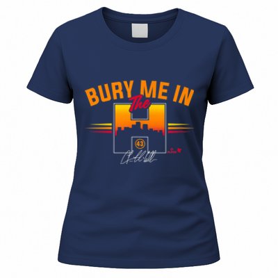 Lance McCullers Jr Bury Me In The Houston Baseball Women's T-Shirt