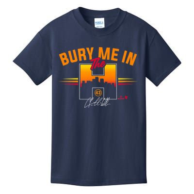 Lance McCullers Jr Bury Me In The Houston Baseball Kids T-Shirt