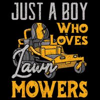 Lawn Mowing Just A Who Loves Mowers Gardener Backpack