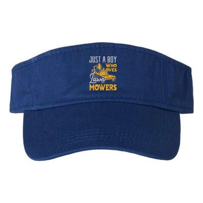 Lawn Mowing Just A Who Loves Mowers Gardener Visor