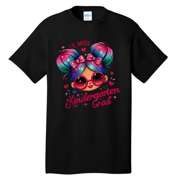 Lil Miss Kindergarten Grad Graduation Last Day Kindergarten Tall T-Shirt