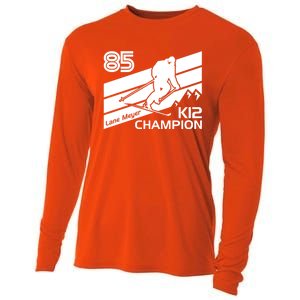 Lane Meyer K12 Champion Ski Lover Gift Cooling Performance Long Sleeve Crew