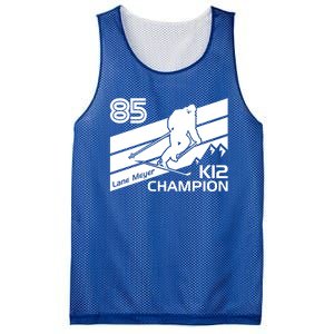 Lane Meyer K12 Champion Ski Lover Gift Mesh Reversible Basketball Jersey Tank