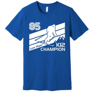 Lane Meyer K12 Champion Ski Lover Gift Premium T-Shirt