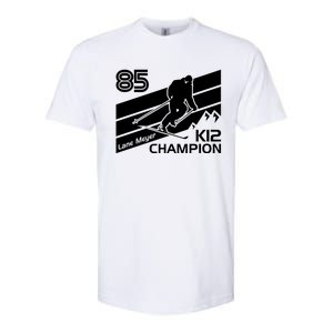 Lane Meyer K12 Champion Ski Lover Gift Softstyle CVC T-Shirt