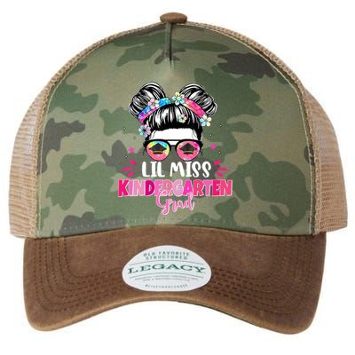 Lil Miss Kindergarten Grad Last Day Of School Legacy Tie Dye Trucker Hat