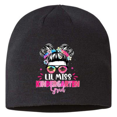 Lil Miss Kindergarten Grad Last Day Of School Sustainable Beanie