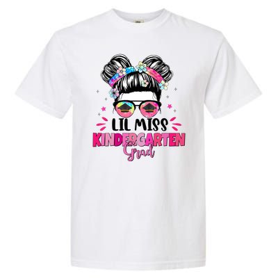 Lil Miss Kindergarten Grad Last Day Of School Garment-Dyed Heavyweight T-Shirt