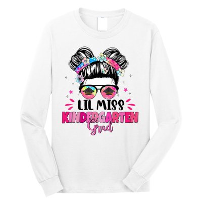 Lil Miss Kindergarten Grad Last Day Of School Long Sleeve Shirt