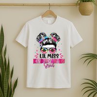 Lil Miss Kindergarten Grad Last Day Of School T-Shirt
