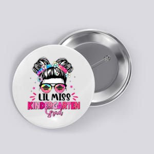 Lil Miss Kindergarten Grad Last Day Of School Button