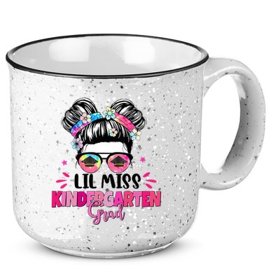 Lil Miss Kindergarten Grad Last Day Of School 15oz Campfire Ceramic Mug
