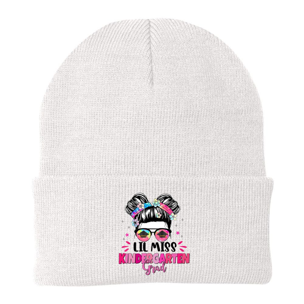 Lil Miss Kindergarten Grad Last Day Of School Beanie