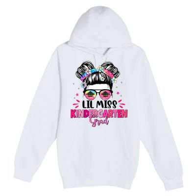 Lil Miss Kindergarten Grad Last Day Of School Premium Pullover Hoodie