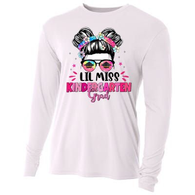 Lil Miss Kindergarten Grad Last Day Of School Cooling Performance Long Sleeve Crew