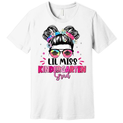 Lil Miss Kindergarten Grad Last Day Of School Premium T-Shirt