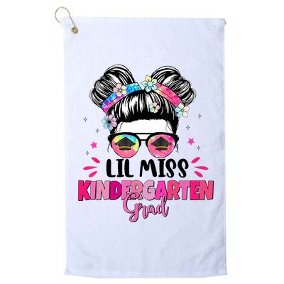 Lil Miss Kindergarten Grad Last Day Of School Golf Towel