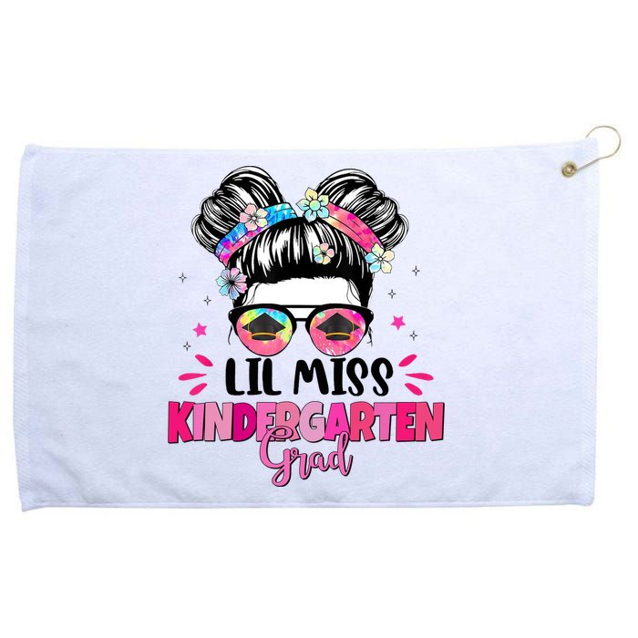 Lil Miss Kindergarten Grad Last Day Of School Grommeted Golf Towel