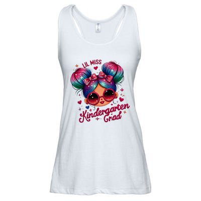 Lil Miss Kindergarten Grad Graduation Last Day Kindergarten Ladies Essential Flowy Tank