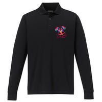 Lil Miss Kindergarten Grad Graduation Last Day Kindergarten Performance Long Sleeve Polo