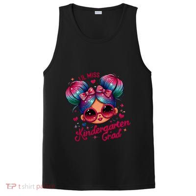 Lil Miss Kindergarten Grad Graduation Last Day Kindergarten PosiCharge Competitor Tank