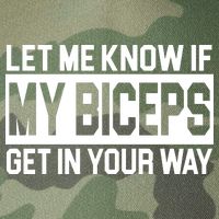 Let Me Know If My Biceps Get In Your Way Legacy Tie Dye Trucker Hat