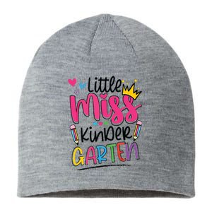 Little Miss Kindergarten Back To School Kinder Girl Sustainable Beanie