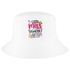 Little Miss Kindergarten Back To School Kinder Girl Cool Comfort Performance Bucket Hat