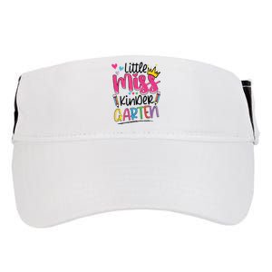 Little Miss Kindergarten Back To School Kinder Girl Adult Drive Performance Visor