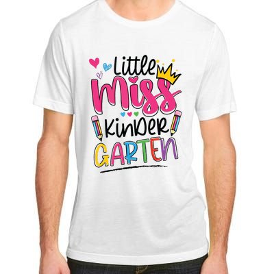 Little Miss Kindergarten Back To School Kinder Girl Adult ChromaSoft Performance T-Shirt