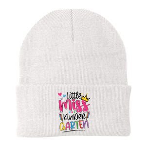 Little Miss Kindergarten Back To School Kinder Girl Knit Cap Winter Beanie