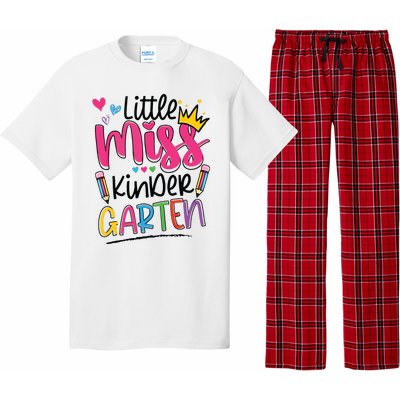 Little Miss Kindergarten Back To School Kinder Girl Pajama Set