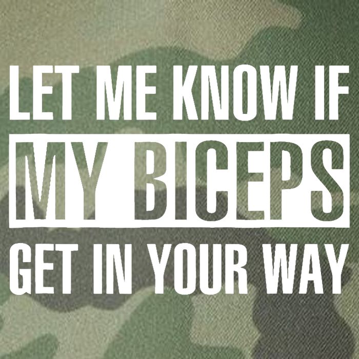 Let Me Know If My Biceps Get In Your Way Funny Legacy Tie Dye Trucker Hat
