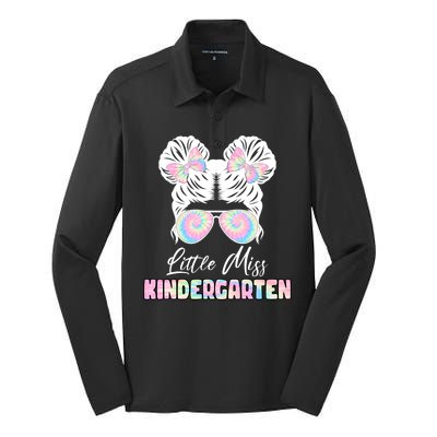 Little Miss Kindergarten Silk Touch Performance Long Sleeve Polo