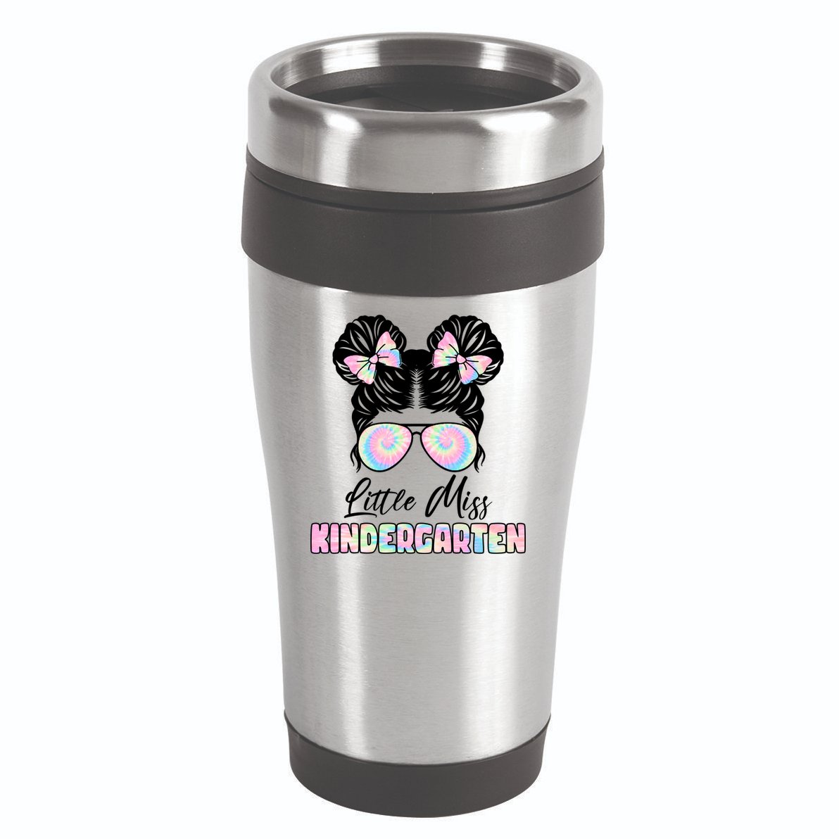 Little Miss Kindergarten 16oz Travel Tumbler