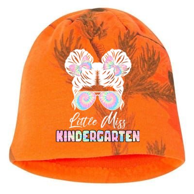 Little Miss Kindergarten Kati - Camo Knit Beanie