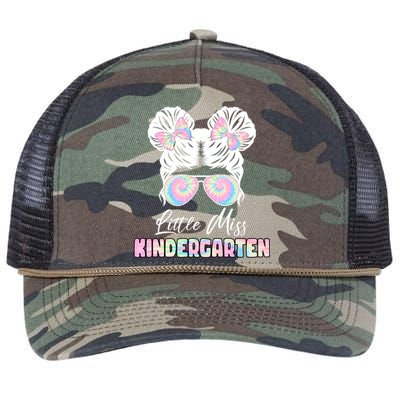 Little Miss Kindergarten Retro Rope Trucker Hat Cap