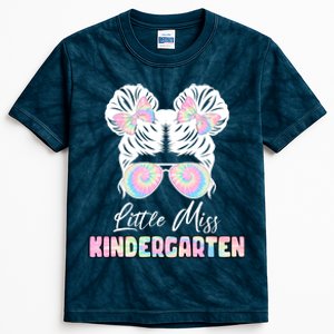 Little Miss Kindergarten Kids Tie-Dye T-Shirt