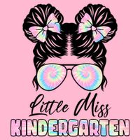 Little Miss Kindergarten Women's V-Neck T-Shirt