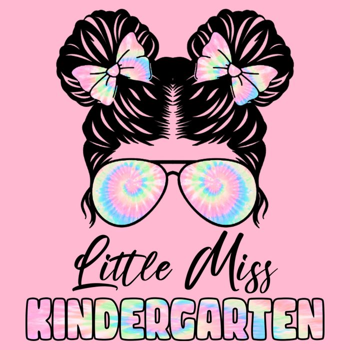 Little Miss Kindergarten Women's V-Neck T-Shirt