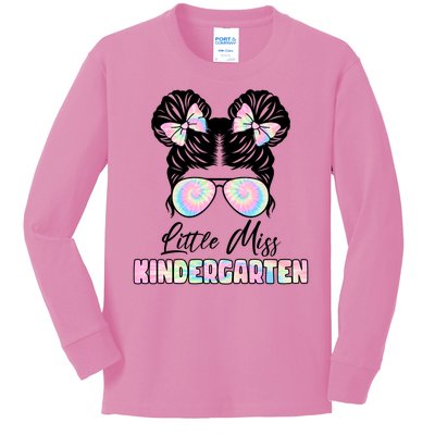 Little Miss Kindergarten Kids Long Sleeve Shirt