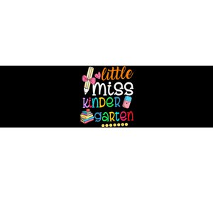 Little Miss Kindergarten Back To School Bumper Sticker