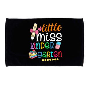 Little Miss Kindergarten Back To School Microfiber Hand Towel