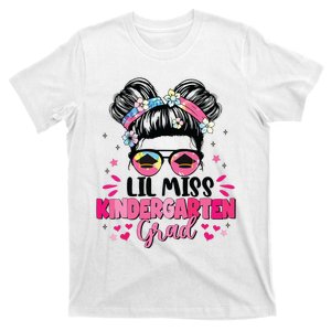 Lil Miss Kindergarten Grad Graduation Last Day Kindergarten T-Shirt